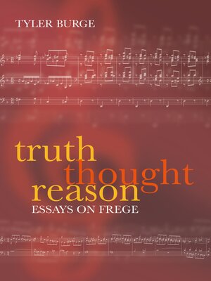 cover image of Truth, Thought, Reason